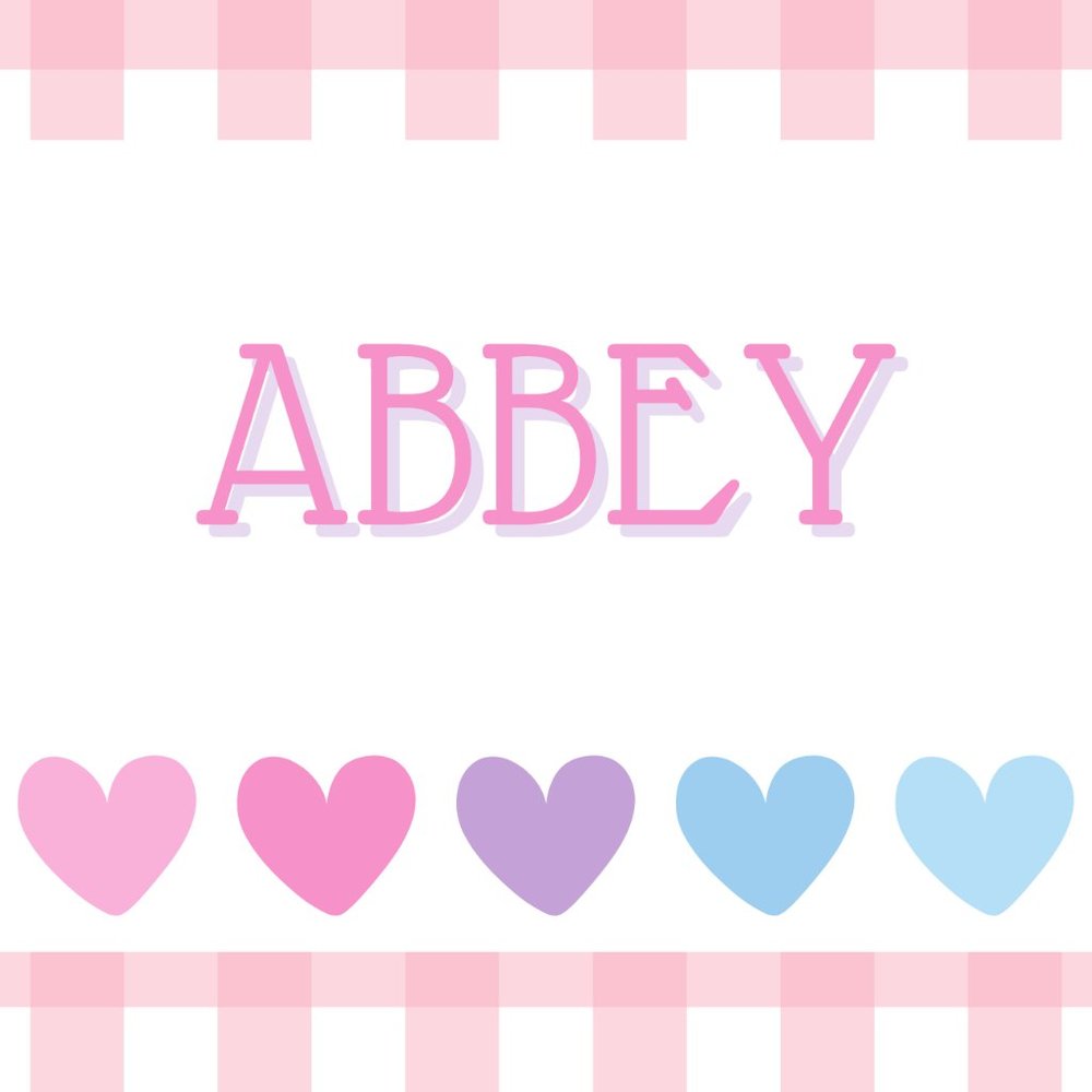 Personalized Laminated Placemat - 11x17 - Pink Gingham